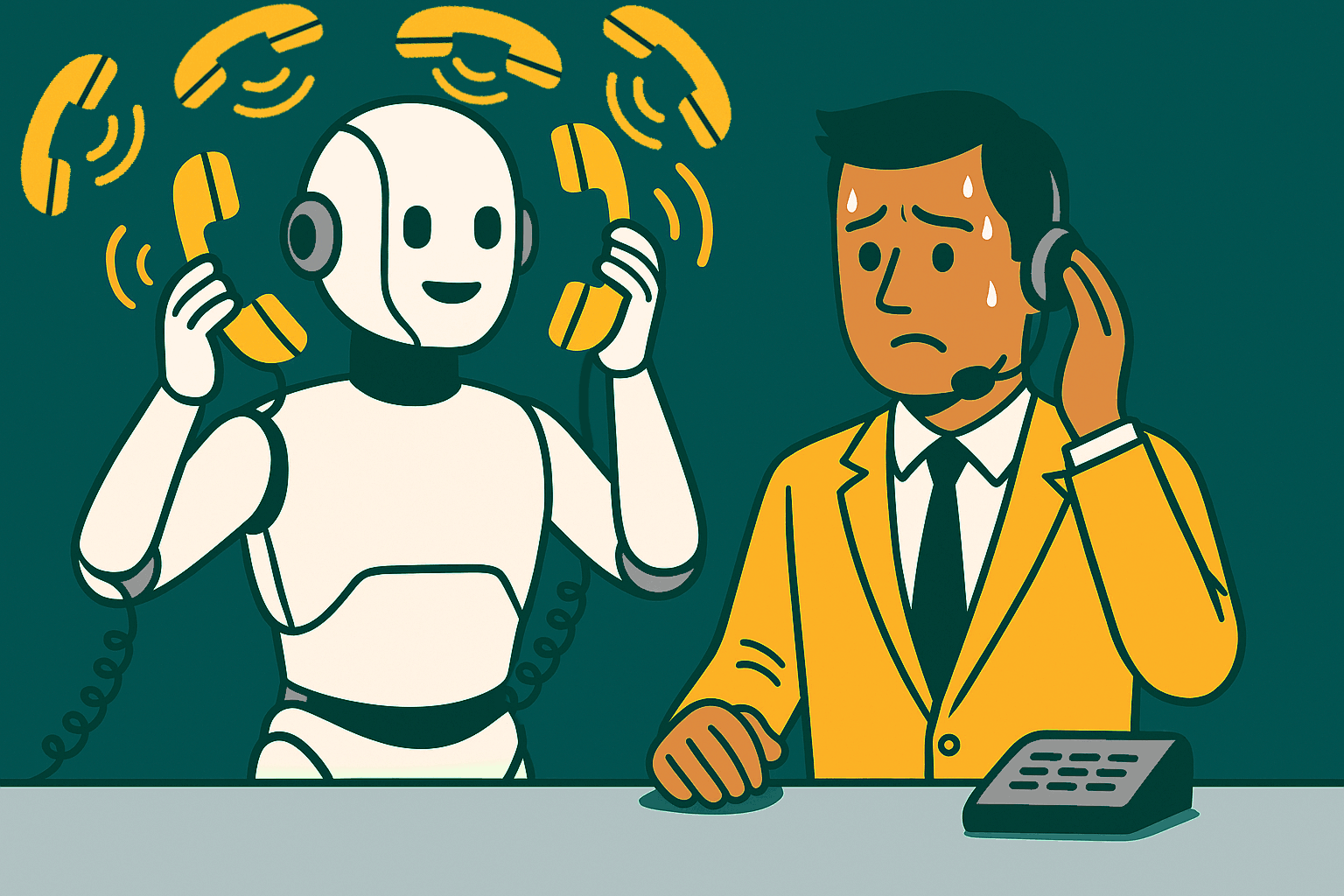 AI Receptionist GIF